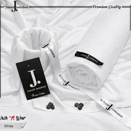 Premium J. Boski Fabric for Men | Luxury Boski | WHITE