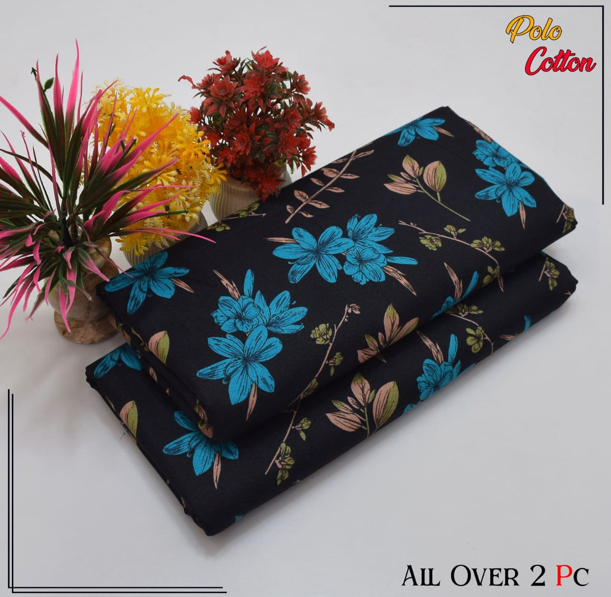 POLO COTTON PRINTED  2PC [ SALE OFFER ] PC-65