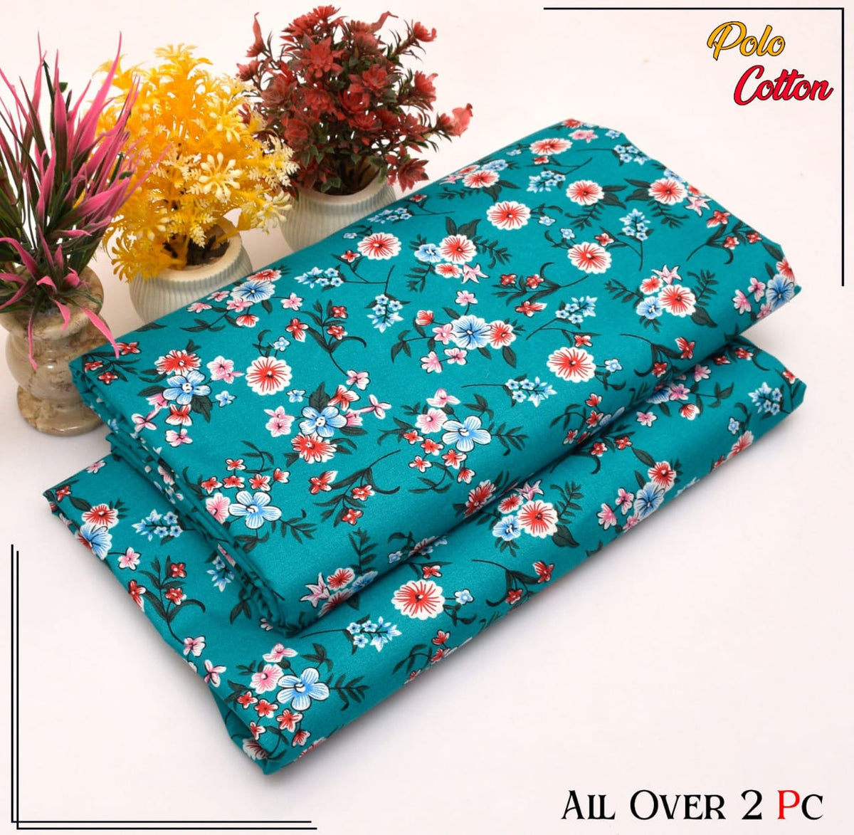POLO COTTON PRINTED  2PC [ SALE OFFER ] PC-67