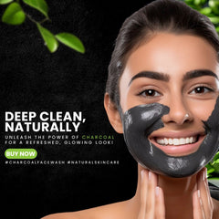 Godrej Activated Charcoal Whitening Face Wash 100ml - Deep Cleansing Formula