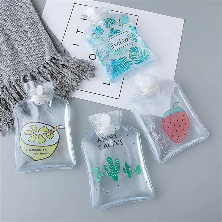 Stock Out     Hot Water Bag Transparent| for period cramps | for Pain Relief Hot bag | Small Cute Mini Size Hot and Cold Winter Water Bag | Hand Warmer Hot Bag| Hot Bag for girl| 2 Pieces Set