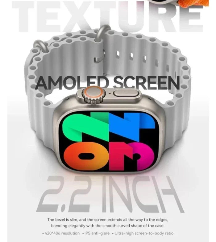 HW Ultra 2 Smart Watch with Amoled Display - Android Smart Watch