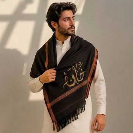 🧣✨ Customized Name Shawl  for Men & Women – 💳 Advance Payment Required
