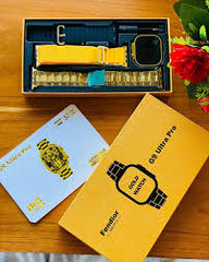 G9 Ultra Pro Smart Watch - Gold Edition