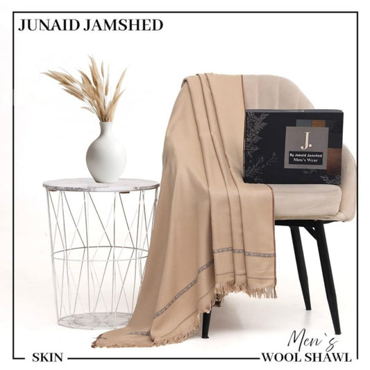 J. Premium Box Pack Italian Wool Shawl-Skin