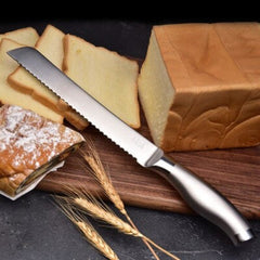 Home Belle 8 Inch Stainless Steel Bread Knife