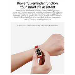 KUMI Gypsophila K18 Smart Watch